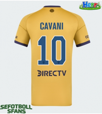 Boca Juniors Edinson Cavani #10 Bortatröja 2025-26 Kortärmad